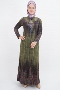 купить мусульманское платье оптом Классическое платье Hurrems Feride