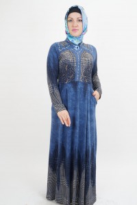 фото платья в пол хиджаб