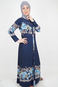 цветочно платье хиджаб