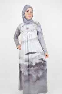 3D дизайн хиджаб платье