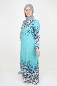 Бисерное платье из хиджаба